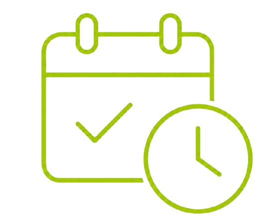 icono calendario y reloj
