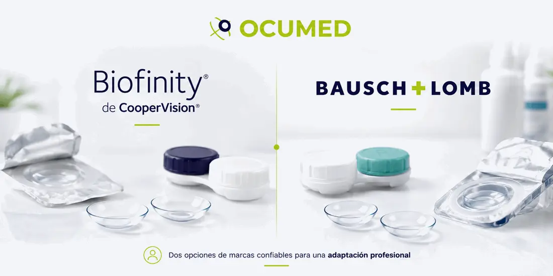marcas_lentes_de_contacto_biofinity_bausch_lomb_ocumed_queretaro_800x400 Comparativa de lentes de contacto Biofinity de CooperVision y Bausch + Lomb disponibles como opciones para adaptación profesional en Ocumed.